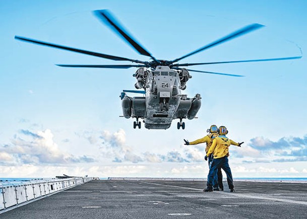 美海軍陸戰隊直升機  墜毀5死