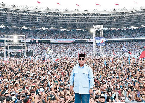 印尼迎大選  防長民調領先