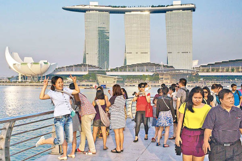 新加坡是中國人熱門外遊地點。 （Getty Images圖片）