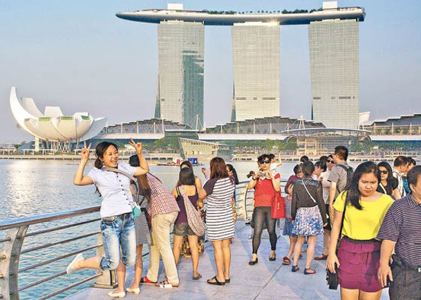 新加坡是中國人熱門外遊地點。 （Getty Images圖片）