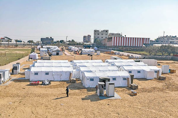 以色列政府建議在加薩西南部設立營地。