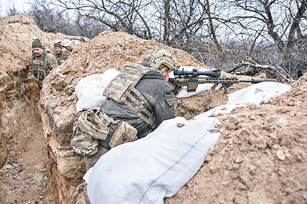 烏軍以消耗俄軍為目標。<br>（Getty Images圖片）