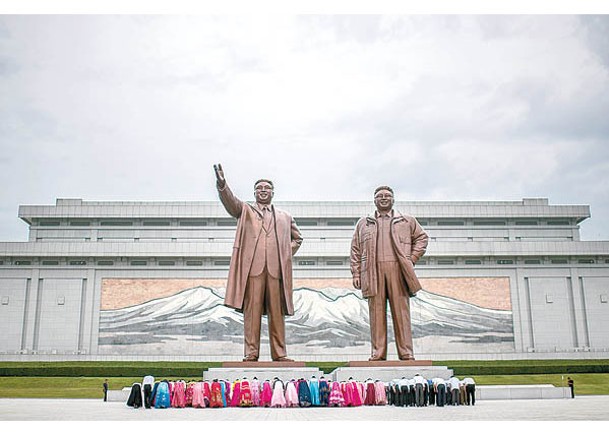北韓官媒發文強調「唯一領導體系」的重要性。（Getty Images圖片）