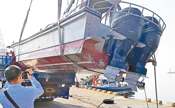 中國大陸漁船拒檢翻覆導致漁民墮海死亡。