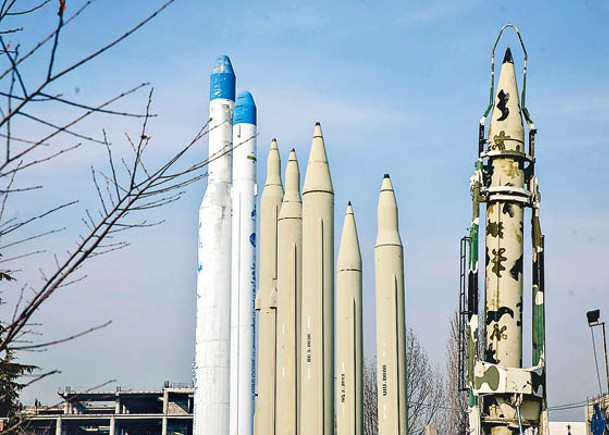 伊朗持續研發彈道導彈力量。（Getty Images圖片）
