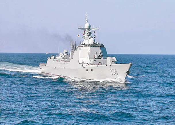 解放軍東部戰區軍艦近期頻頻展開演練。