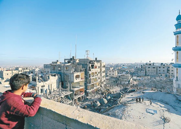 以色列連日來空襲拉法。（Getty Images圖片）