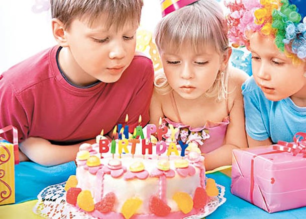 不少美國父母每年會為子女張羅生日活動。