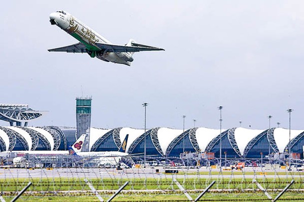 蘇凡納布米國際機場是泰國國內最重要的機場。（Getty Images圖片）