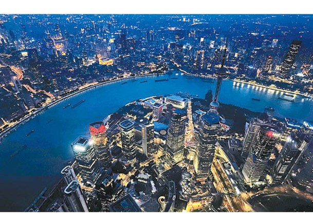上海市吸引大量外資企業進駐。（中新社圖片）