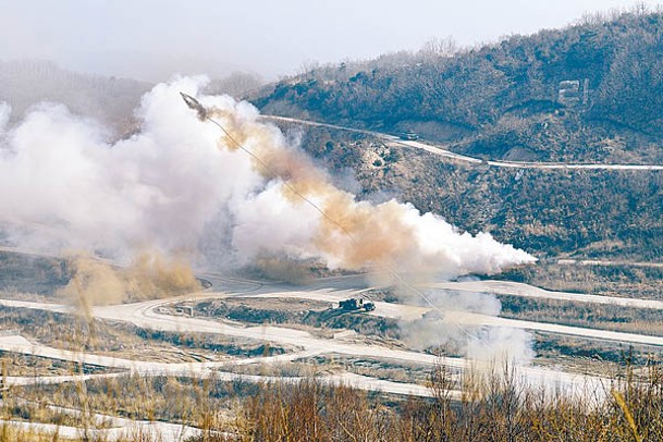 演習地點位於南韓東北部邊境。