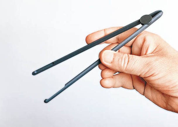 潮流創意：夾型筷子  適合孩童使用