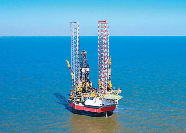 渤海中北部海域再發現億噸級油田。（中新社圖片）