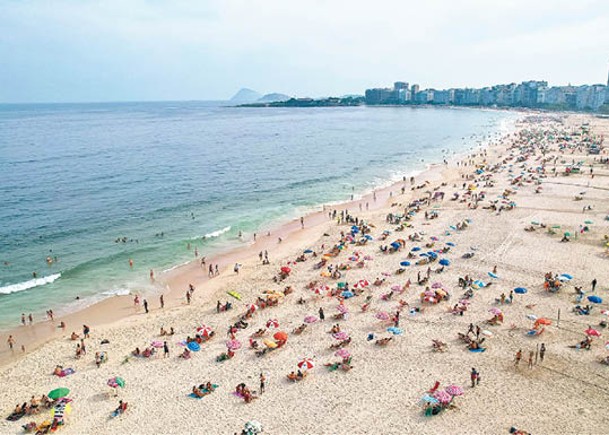 里約熱內盧酷熱指數創新高。（Getty Images圖片）