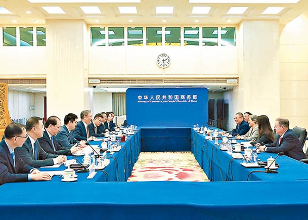 王文濤晤美半導體企業高層  討論在中國發展