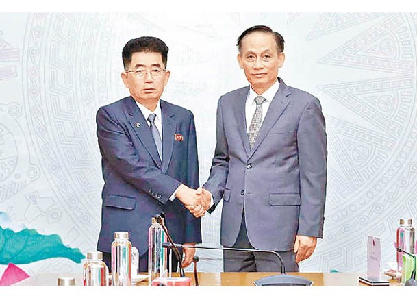 金成男晤越南高層  討論兩國合作