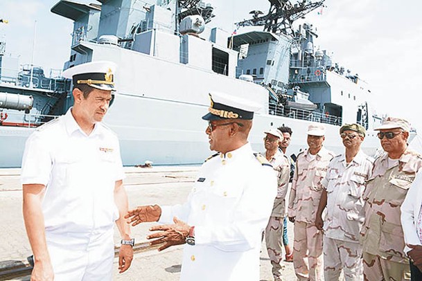 厄立特里亞歡迎俄羅斯護衞艦薩波什尼科夫元帥號訪問。