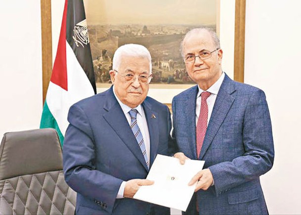 巴勒斯坦自治政府新內閣月底就職
