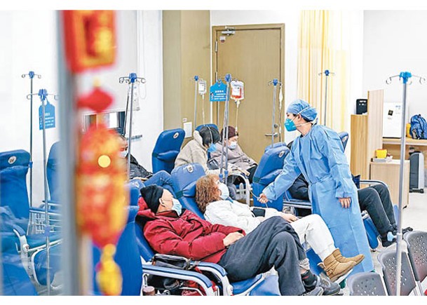 多人在農曆新年期間入院。