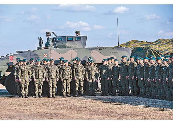 波蘭武裝部隊規模不再受限制。（Getty Images圖片）