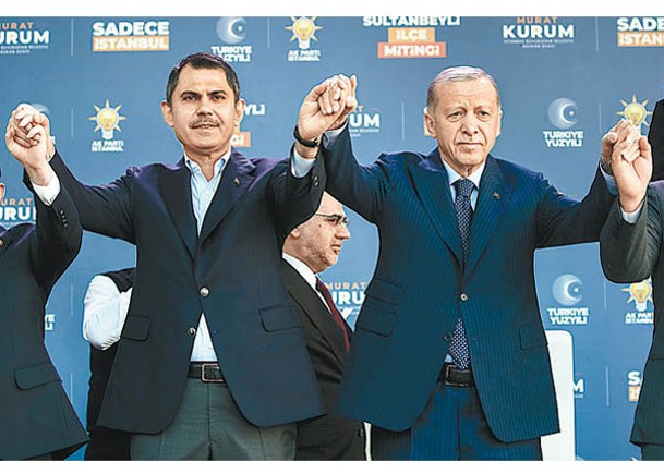 土耳其執政黨重挫 地選失落5大城市