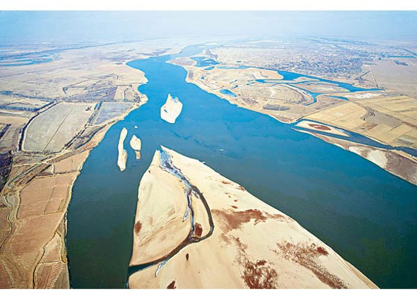 黃河水生生物資源受到威脅。（中新社圖片）