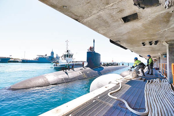 坎貝爾稱AUKUS潛艇計劃或助遏大陸對台行動。