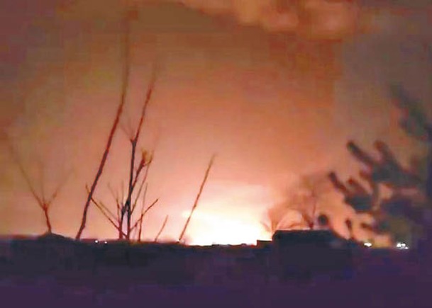 烏克蘭無人機攻擊莫羅佐夫斯基空軍基地。