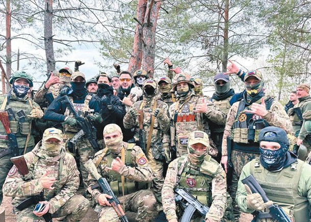 瓦格納集團的僱傭兵將會加入車臣阿赫馬特特種部隊。