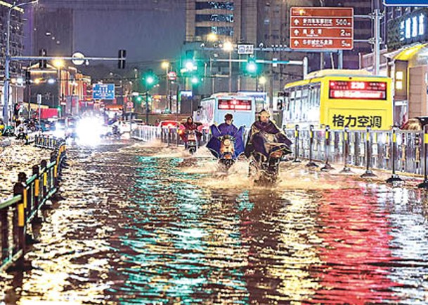 江西風雹7死損失6億  廣東12水文站超警戒線