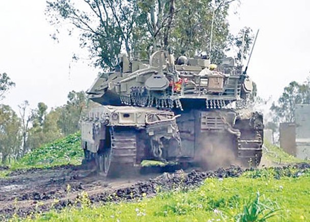 以色列舉行軍事演習應對黎巴嫩邊境局勢。