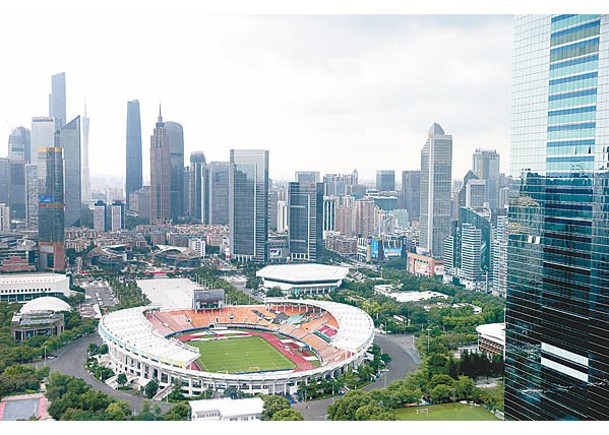 廣州市有多個運動場。（Getty Images圖片）