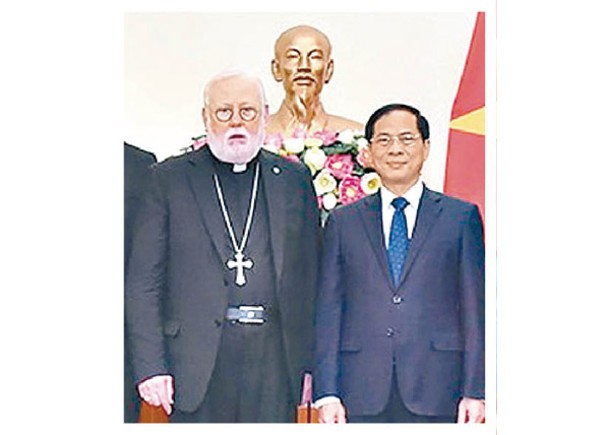 梵蒂岡外長首訪越南  建密切關係
