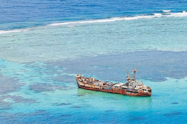 中菲兩國多次就仁愛礁坐灘菲方軍艦產生衝突。