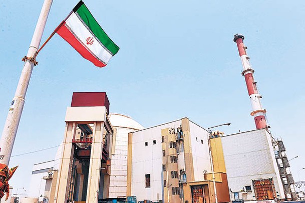 外界關注以色列會否攻擊伊朗核設施；圖為伊朗布什爾核電站。（Getty Images圖片）