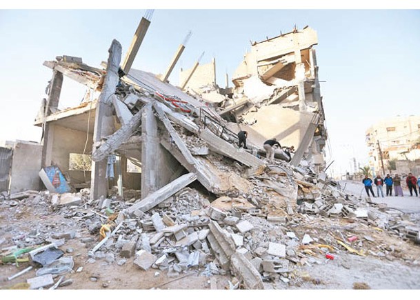拉法多次遭以色列空襲。（Getty Images圖片）