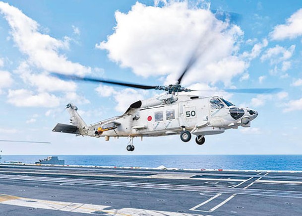 失事直升機型號為SH60K。