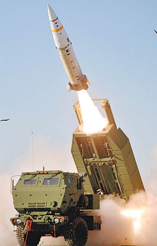 美國向烏克蘭提供陸軍戰術導彈系統。