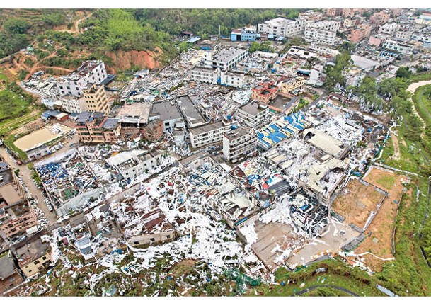 廣州龍捲風5命喪  傷33人毀141廠房