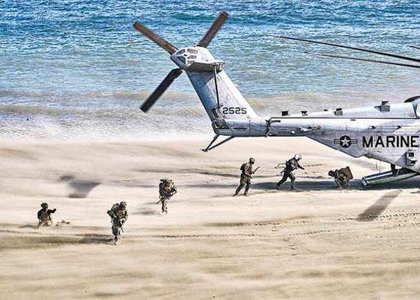 美國定期在菲律賓參與軍事演習。（Getty Images圖片）