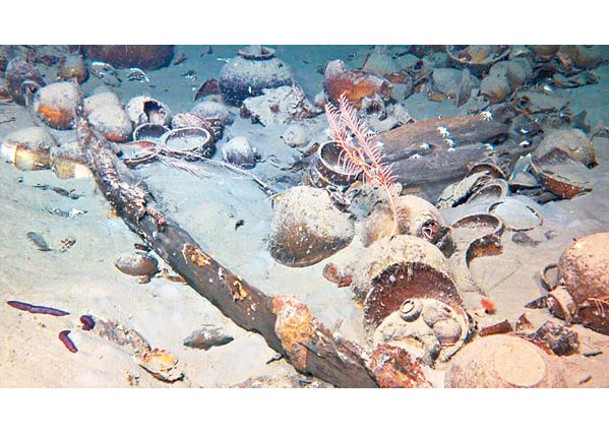 南海西北陸坡一號、二號沉船遺址早前獲中國考古學會選為十大考古新發現。
