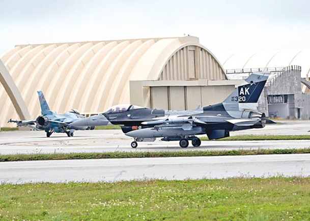 關島安德森空軍基地是美國在西太平洋重要軍事據點。