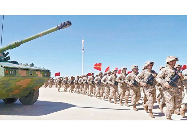 中蒙舉行「草原夥伴-2024」陸軍聯合訓練開訓儀式。