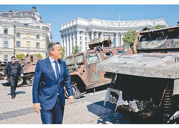 傳卡梅倫提出俄烏達成停火協議的前景。（Getty Images圖片）