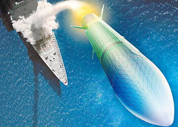 美日合作研發高超音速導彈攔截器；圖為構想圖。