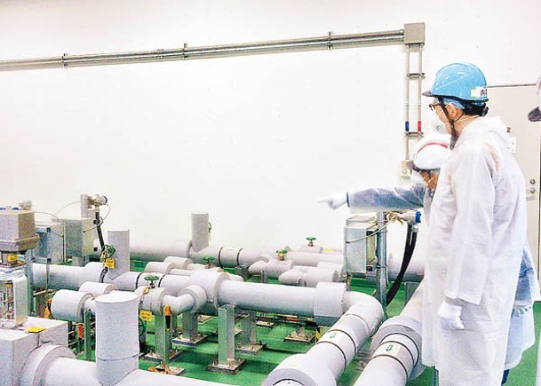 去年核污水濺工人  福島涉事設備重啟