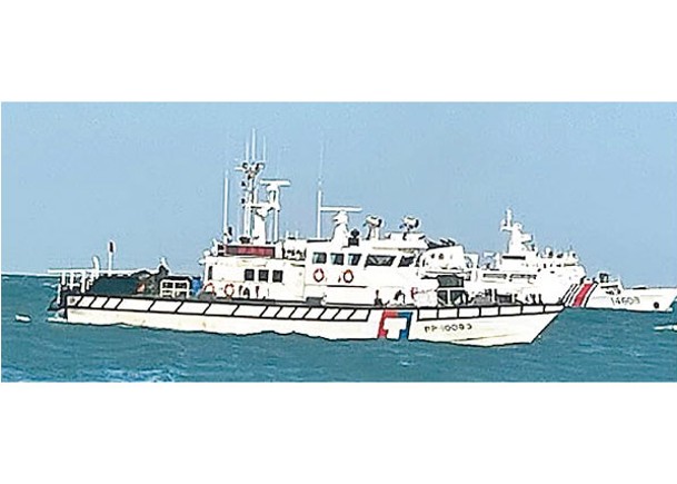 大陸海警船被揭在台海周邊活動。