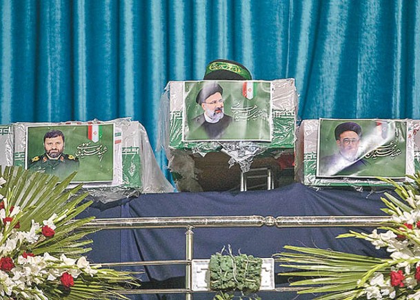 伊朗軍方  德黑蘭機場悼萊希