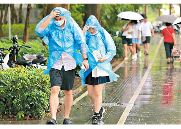 廣東省將有大暴雨。（中新社圖片）