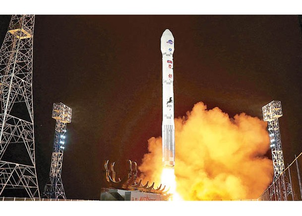 北韓去年11月成功發射軍事偵察衞星。